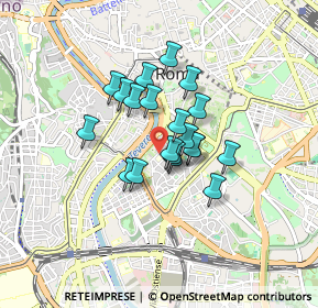 Mappa Via Raimondo da Capua, 00153 Roma RM, Italia (0.607)