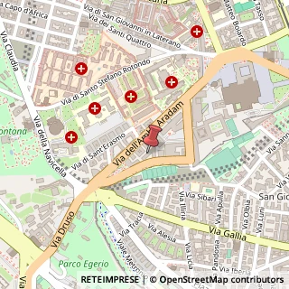 Mappa Via della Ferratella in Laterano, 25, 00184 Roma, Roma (Lazio)