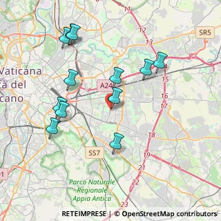 Mappa Via delle Albizzie, 00172 Roma RM, Italia (4.28083)