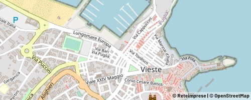 Mappa Vieste