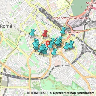 Mappa Via Sannio, 00183 Roma RM, Italia (0.5715)