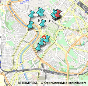 Mappa Largo Arrigo VII, 00153 Roma RM, Italia (0.9555)