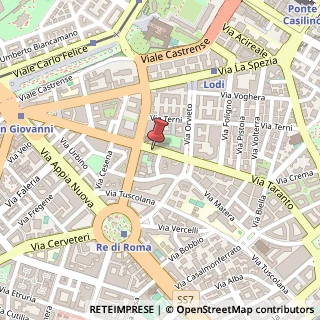 Mappa Via San Spiridione, 12, 00182 Roma, Roma (Lazio)