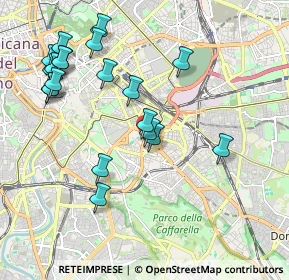 Mappa Via Corfinio, 00183 Roma RM, Italia (2.293)