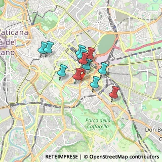 Mappa Via Corfinio, 00183 Roma RM, Italia (1.24667)
