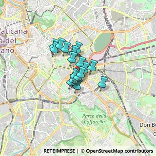 Mappa Via Corfinio, 00183 Roma RM, Italia (0.99882)