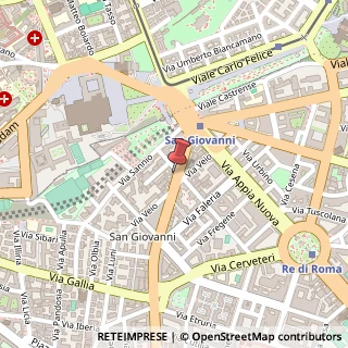 Mappa Via Magnagrecia, 30, 00183 Roma, Roma (Lazio)