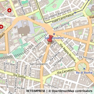 Mappa Via Magna Grecia,  49, 00183 Roma, Roma (Lazio)
