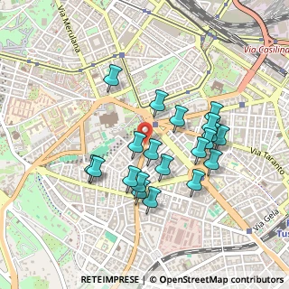 Mappa Via Corfinio, 00183 Roma RM, Italia (0.4335)