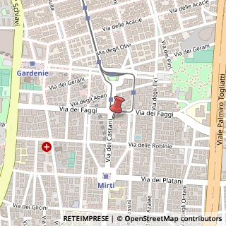 Mappa Via dei Castani, 120, 00172 Roma, Roma (Lazio)