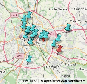 Mappa Via Lombardi Romolo, 00172 Roma RM, Italia (6.27579)