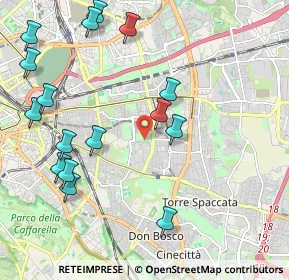 Mappa Via Lombardi Romolo, 00172 Roma RM, Italia (2.58875)