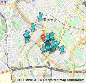 Mappa Istituto Nazionale di Studi Romani, 00153 Roma RM, Italia (0.577)