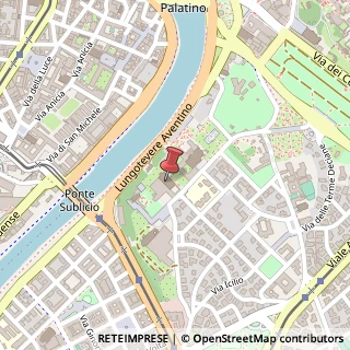 Mappa Piazza di Sant'Alessio, 23, 00153 Roma, Roma (Lazio)