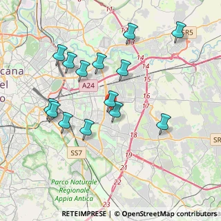 Mappa Via dei Limoni, 00172 Roma RM, Italia (4.07)