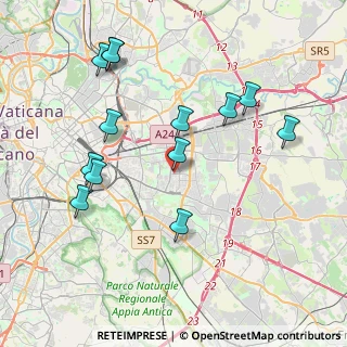 Mappa Via delle Albizzie, 00100 Roma RM, Italia (4.42308)