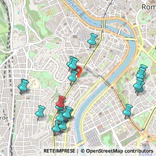 Mappa Viale di Trastevere, 00100 Roma RM, Italia (0.6965)