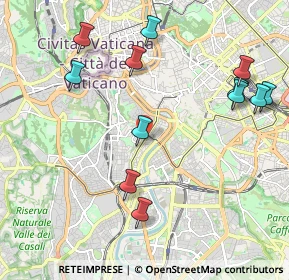 Mappa Viale di Trastevere, 00100 Roma RM, Italia (2.47333)