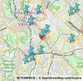 Mappa Viale di Trastevere, 00100 Roma RM, Italia (2.32333)