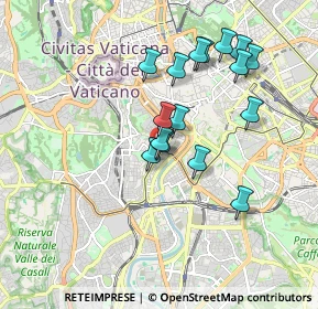 Mappa Viale di Trastevere, 00100 Roma RM, Italia (1.7225)
