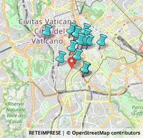 Mappa Viale di Trastevere, 00100 Roma RM, Italia (1.32467)