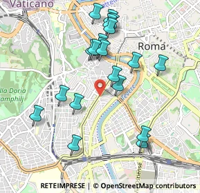 Mappa Viale di Trastevere, 00100 Roma RM, Italia (1.0135)