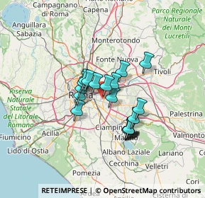 Mappa Piazza dei Mirti, 00172 Roma RM, Italia (9.996)