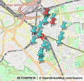 Mappa Via Campello sul Clitunno, 00181 Roma RM, Italia (0.79)