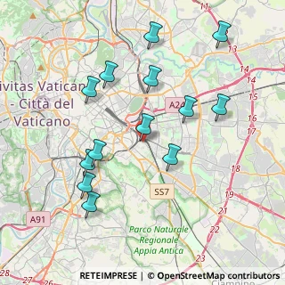 Mappa Via Campello sul Clitunno, 00181 Roma RM, Italia (4.22)