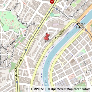 Mappa Via degli Orti di Trastevere, 76, 00153 Roma, Roma (Lazio)