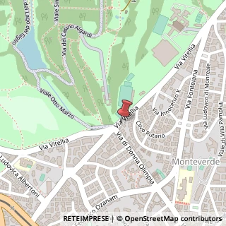 Mappa Via Vitellia, 33, 00152 Roma, Roma (Lazio)