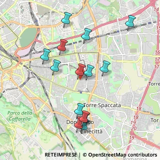 Mappa Via dei Gladioli, 00172 Roma RM, Italia (2.15)
