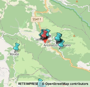 Mappa Via Luigi Ciuffa, 00021 Affile RM, Italia (1.5775)