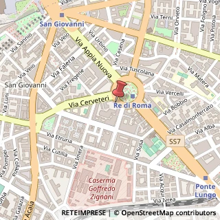 Mappa Piazza dei Re di Roma, 65, 00183 Roma, Roma (Lazio)