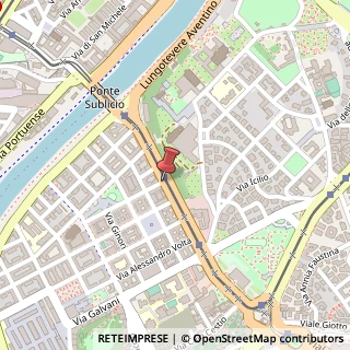 Mappa Via Luigi Vanvitelli,  2, 00153 Roma, Roma (Lazio)