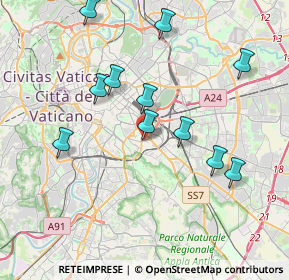 Mappa Piazza Tarquinia, 00183 Roma RM, Italia (4.04364)