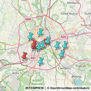 Mappa 00183 Roma RM, Italia (5.74167)