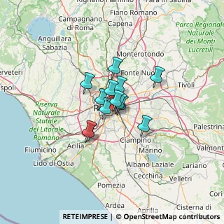 Mappa 00183 Roma RM, Italia (7.41385)