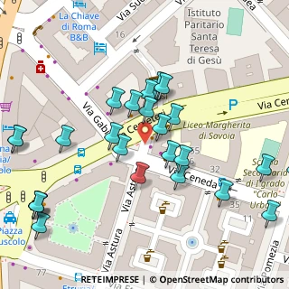 Mappa Piazza Tarquinia, 00183 Roma RM, Italia (0.04615)