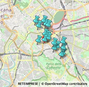 Mappa Piazza Tarquinia, 00183 Roma RM, Italia (1.19176)