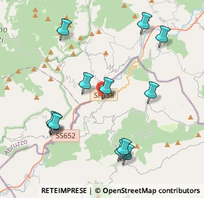 Mappa Via Galileo Galilei, 86080 Sant'Angelo del Pesco IS, Italia (4.54917)