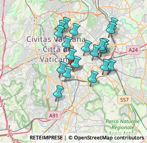 Mappa Via Luigi Vanvitelli, 00153 Roma RM, Italia (3.124)