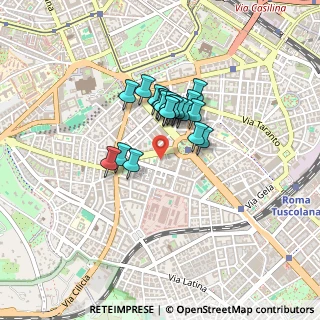 Mappa Via Siponto, 00183 Roma RM, Italia (0.3)