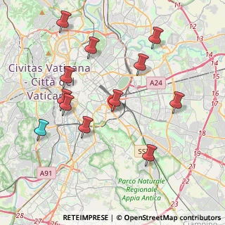 Mappa Via Appia Nuova, 00183 Roma RM, Italia (4.53333)