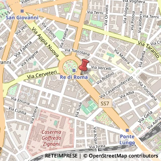 Mappa Via Appia Nuova, 143, 00183 Roma, Roma (Lazio)