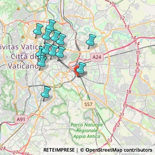 Mappa Via Otricoli, 00181 Roma RM, Italia (4.34857)