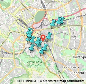 Mappa Via Otricoli, 00181 Roma RM, Italia (1.35308)