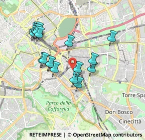 Mappa Via Otricoli, 00181 Roma RM, Italia (1.912)