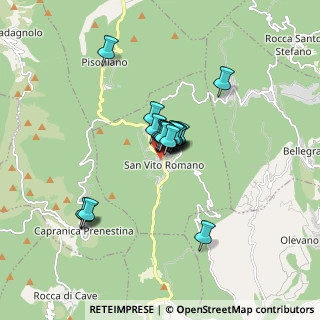 Mappa Via dell'Olmata, 00030 San Vito Romano RM, Italia (1.1015)