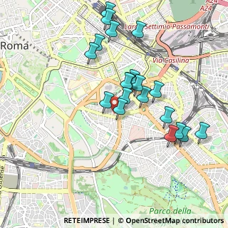 Mappa Via Cereate, 00183 Roma RM, Italia (0.9685)